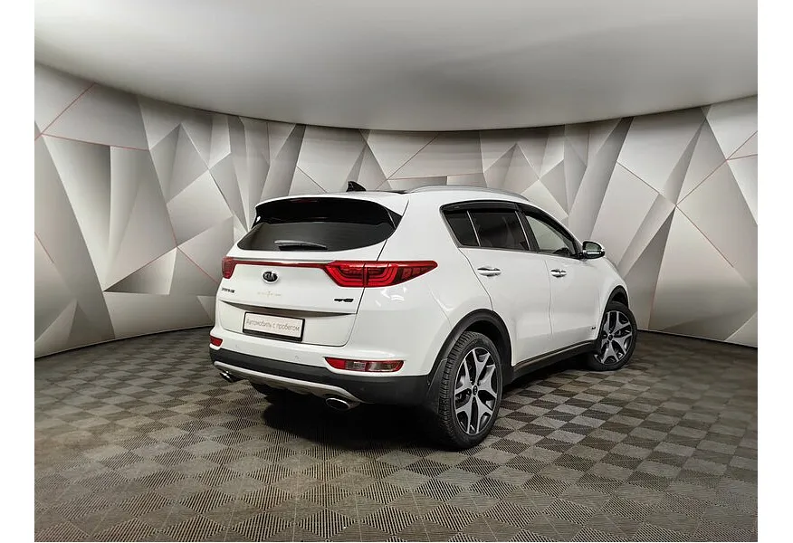 Kia Sportage 1.6 DCT 4WD (177 л.с.) GT Line Белый в АВИЛОН. Слайд №2