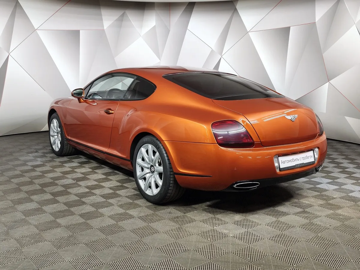 Bentley Continental GT 6.0 AT Twin Turbo (560 л.с.) Оранжевый в АВИЛОН. Слайд №4