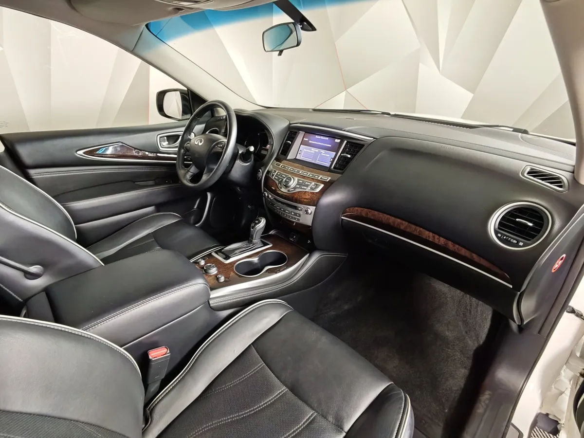 Infiniti QX60 3.5 CVT 4WD (283 л.с.) Premium Белый в АВИЛОН. Слайд №13
