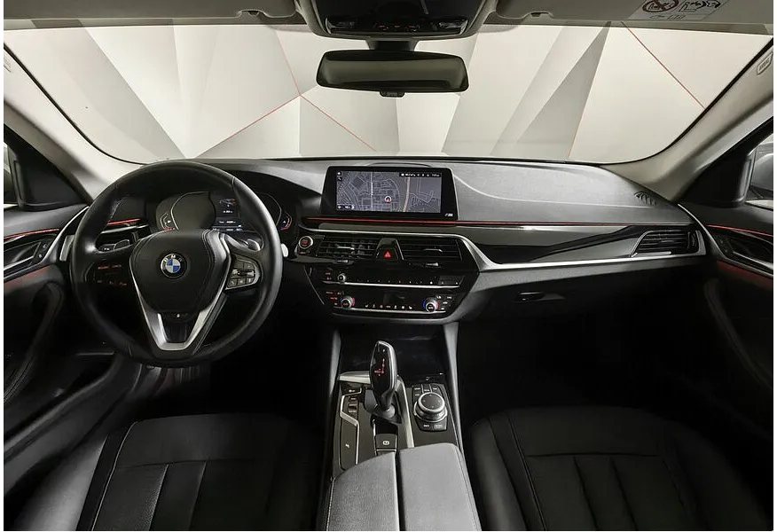 BMW 5 серия 520i Steptronic (184 л.с.) Business Серый в АВИЛОН. Слайд №11