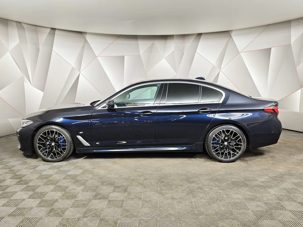 BMW 5 серия 520i Steptronic (184 л.с.) Base (Локальная сборка) Синий в АВИЛОН. Слайд №5