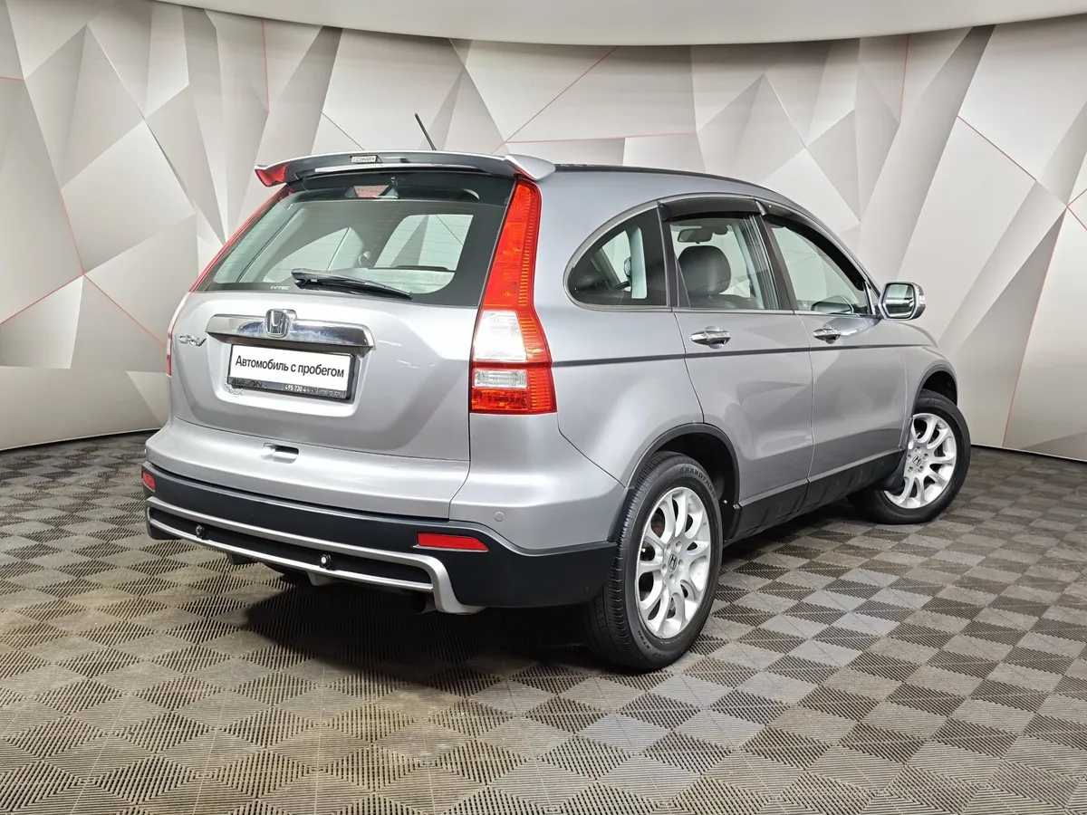 Honda CR-V 2.4 AT 4WD (166 л.с.) Серебристый в АВИЛОН. Слайд №2