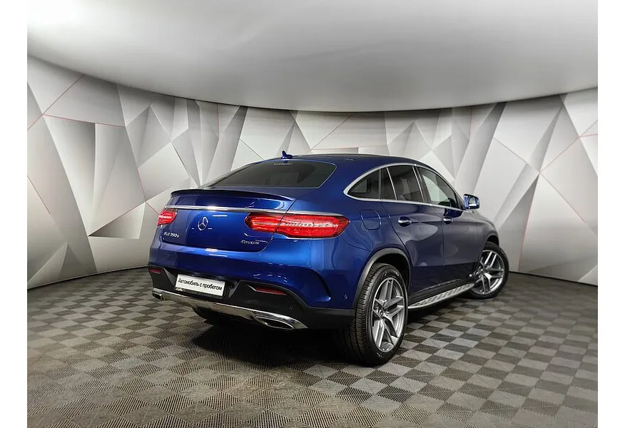 Mercedes-Benz GLE Купе 350 d 4MATIC 9G-TRONIC (249 л.с.) Особая серия Синий в АВИЛОН. Слайд №2