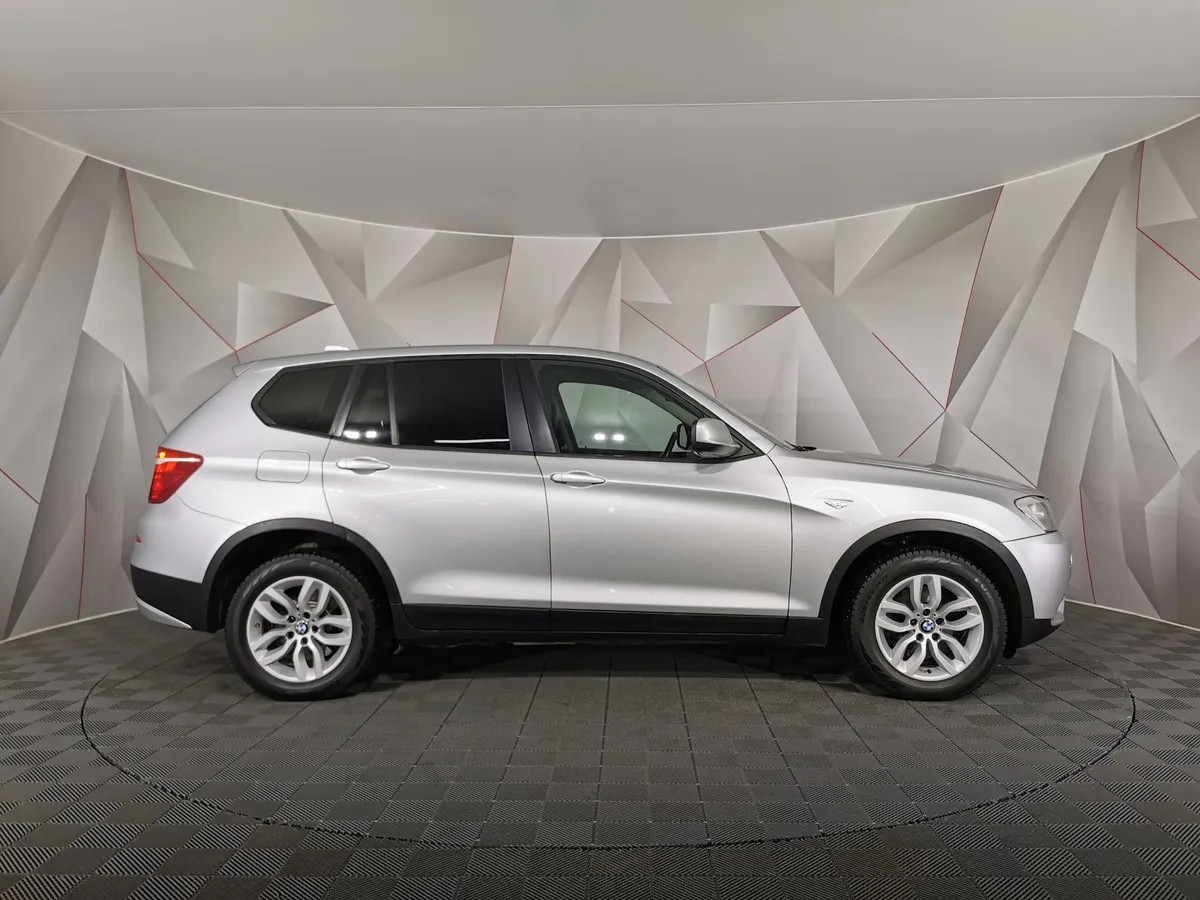 BMW X3 xDrive28i AT (245 л.с.) Серебристый в АВИЛОН. Слайд №6
