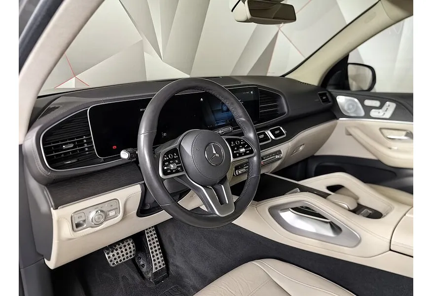 Mercedes-Benz GLS 400 d 9G-TRONIC 4Matic (330 л.с.) Premium Серебристый в АВИЛОН. Слайд №18