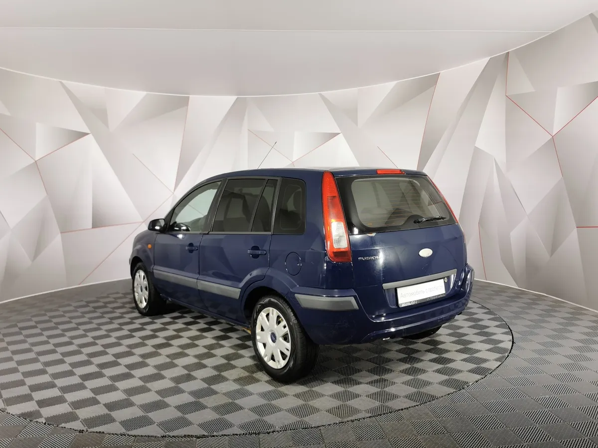 Ford Fusion 1.6 AT (100 л.с.) Elegance Синий в АВИЛОН. Слайд №4