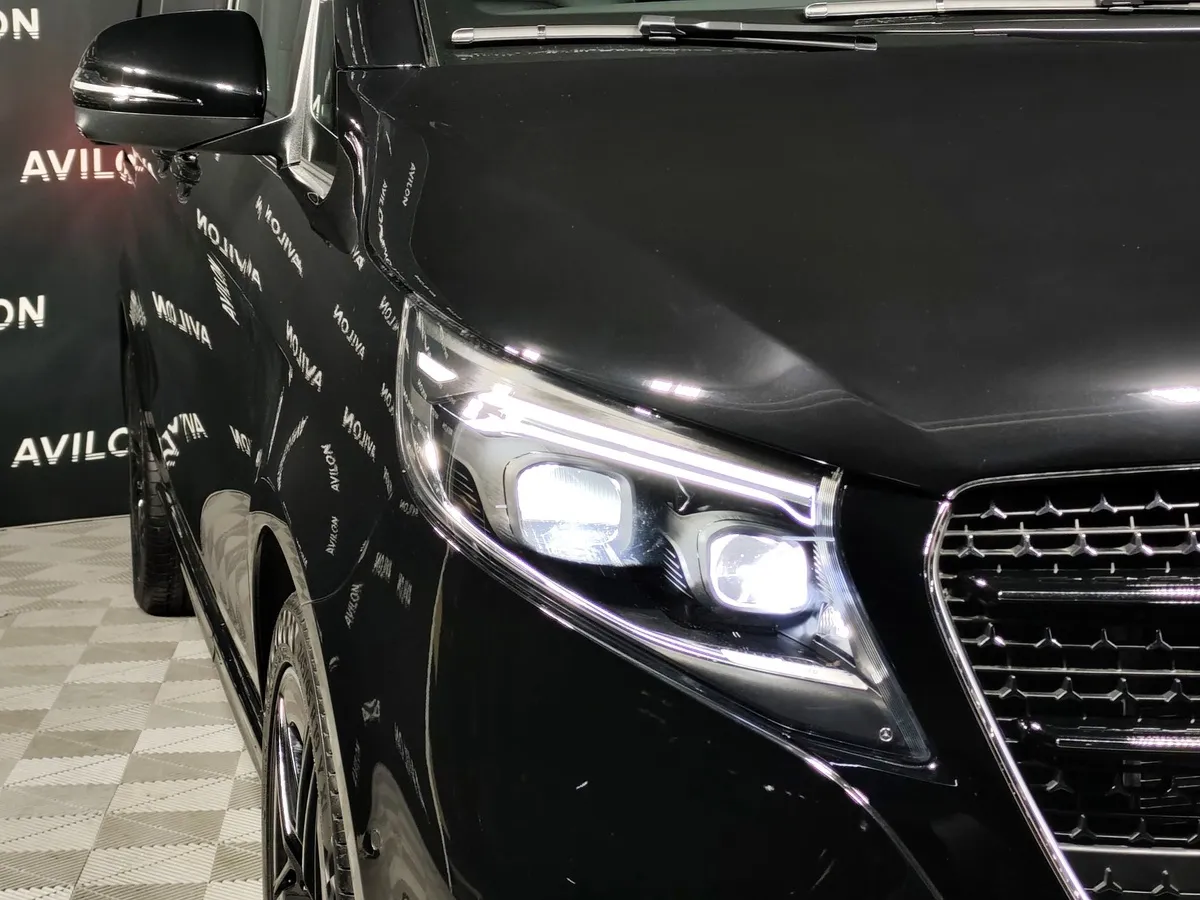 Mercedes-Benz V-Класс V 300 d L3 4MATIC 9G-TRONIC (237 л.с.) Черный в АВИЛОН. Слайд №19