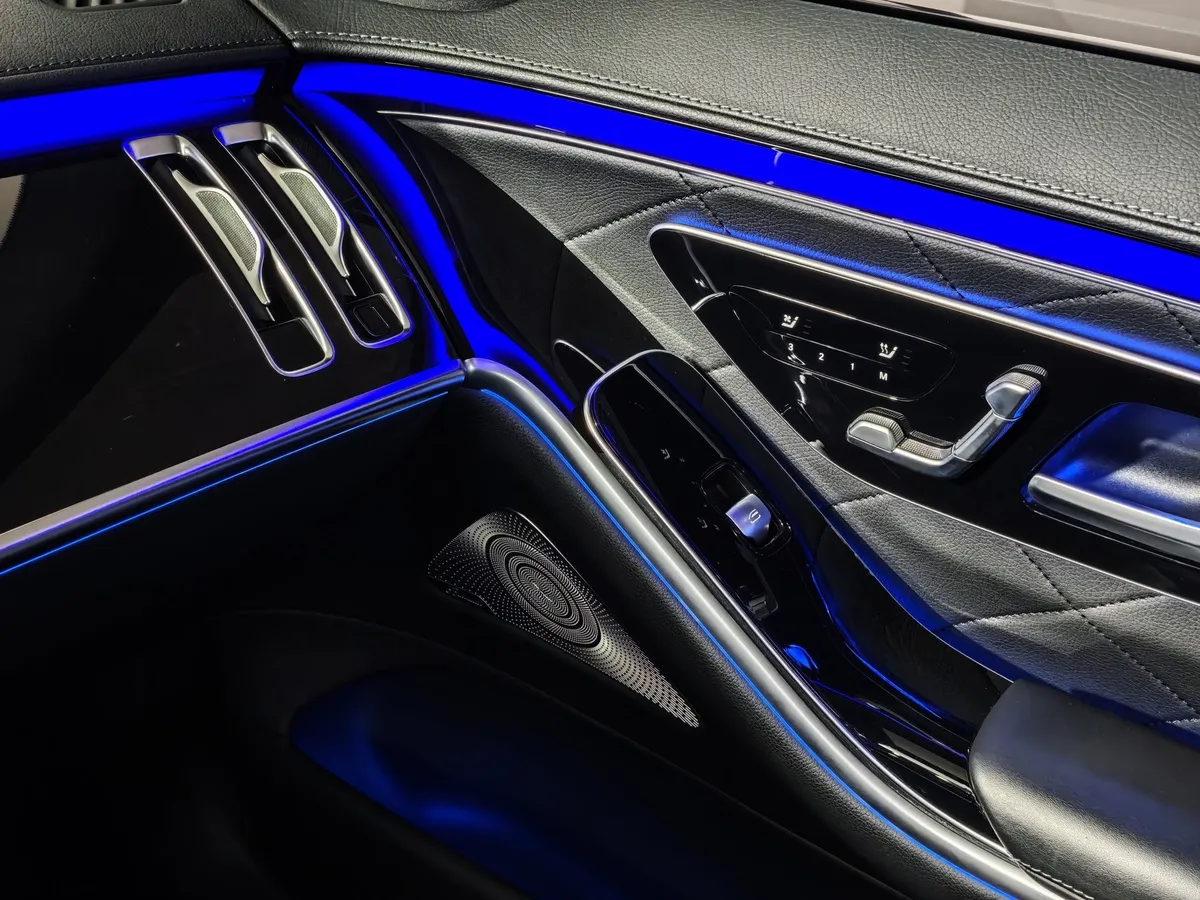 Mercedes-Benz S-Класс S 580 9G-Tronic 4Matic (503 л.с.) Черный в АВИЛОН. Слайд №25