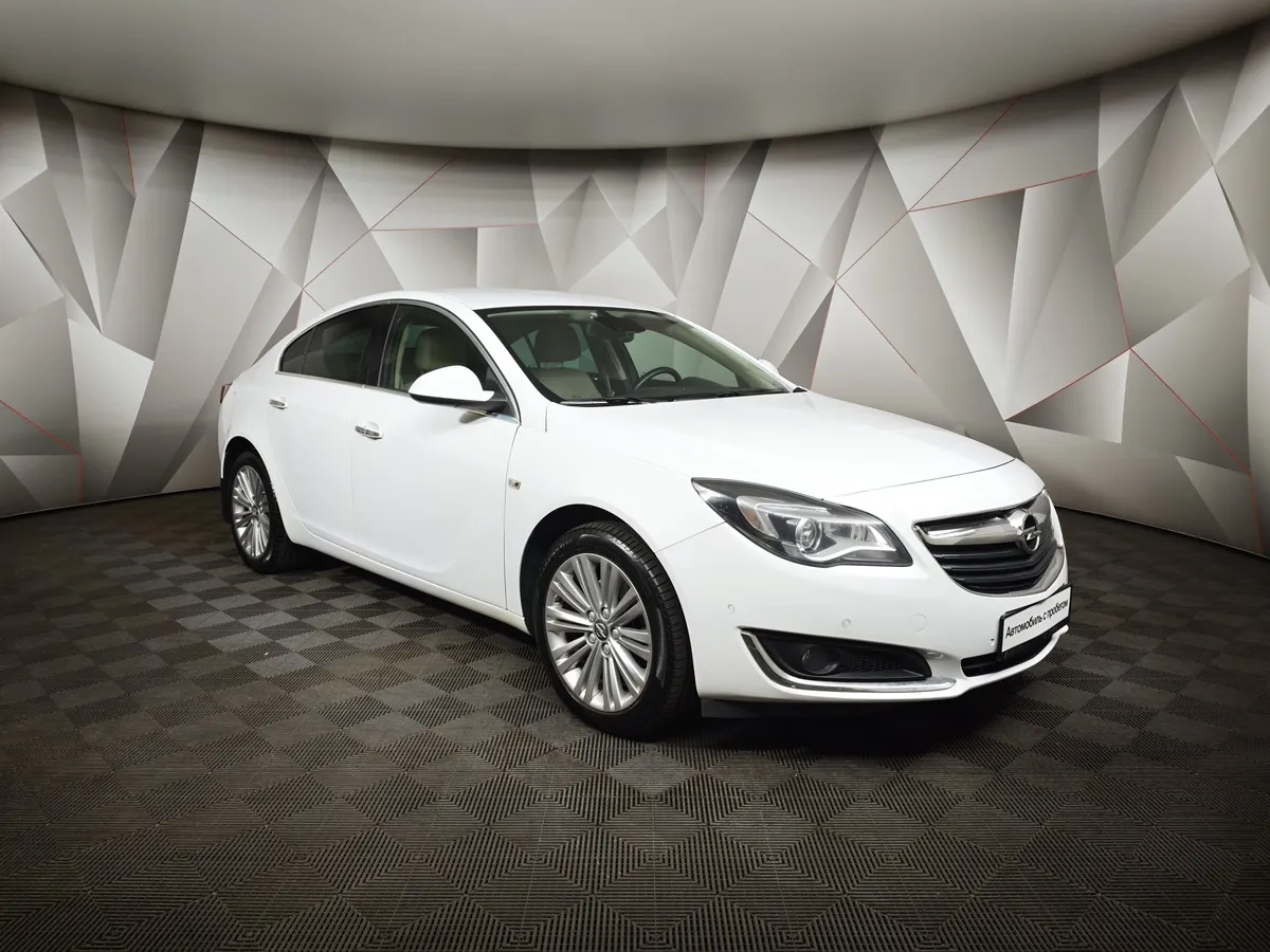 Opel Insignia 1.6 SIDI Turbo Ecotec AT (170 л.с.) Белый в АВИЛОН. Слайд №3
