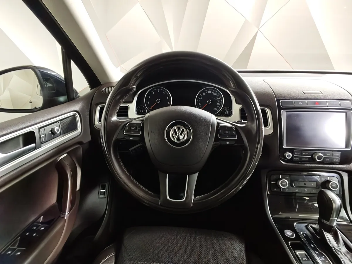 Volkswagen Touareg 3.6 FSI Tiptronic 4Motion (249 л.с.) V6 FSI Синий в АВИЛОН. Слайд №20