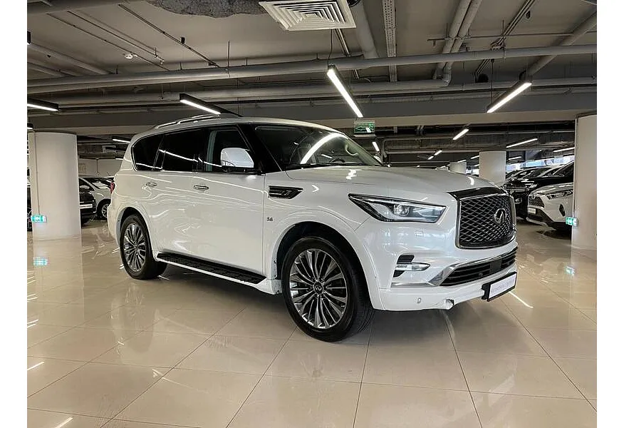 АВИЛОН - Infiniti QX80 5.6 АТ AWD (405 л.с.) Белый - slide 0