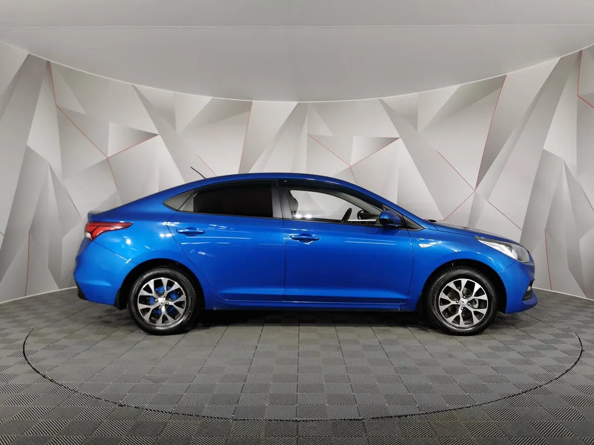 Hyundai Solaris 1.6 MT (123 л.с.) Active Plus Синий в АВИЛОН. Слайд №6