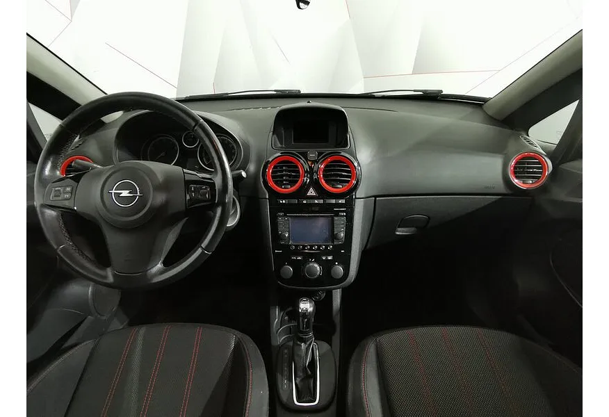 Opel Corsa 1.4 AT (101 л.с.) Черный в АВИЛОН. Слайд №12