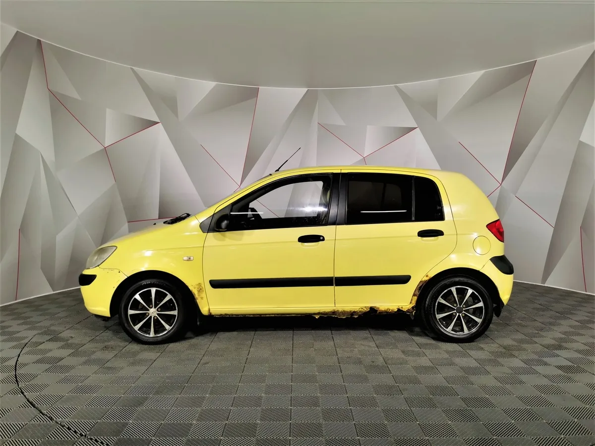 Hyundai Getz 1.4 MT (97 л.с.) Желтый в АВИЛОН. Слайд №5
