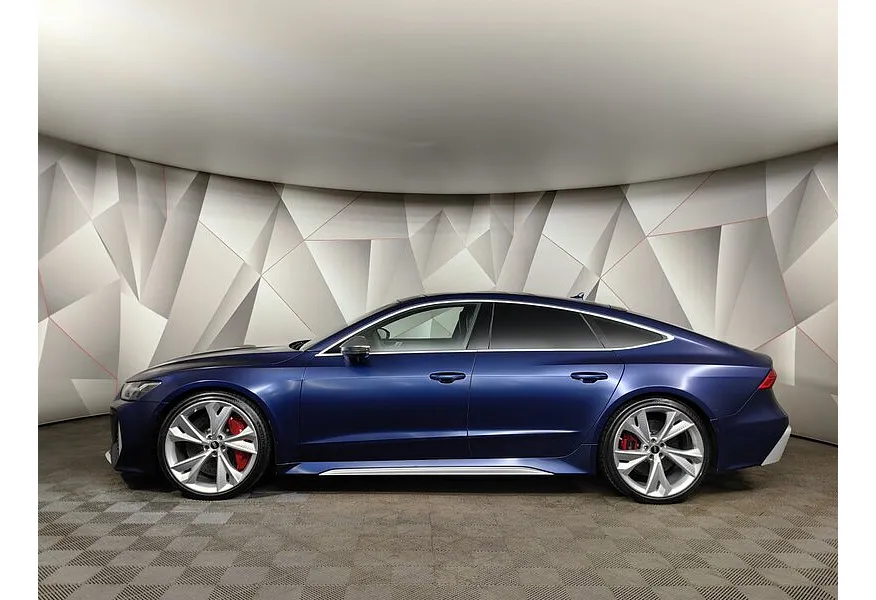 Audi RS 7 4.0 TFSI Tiptronic quattro (600 л.с.) Синий в АВИЛОН. Слайд №5