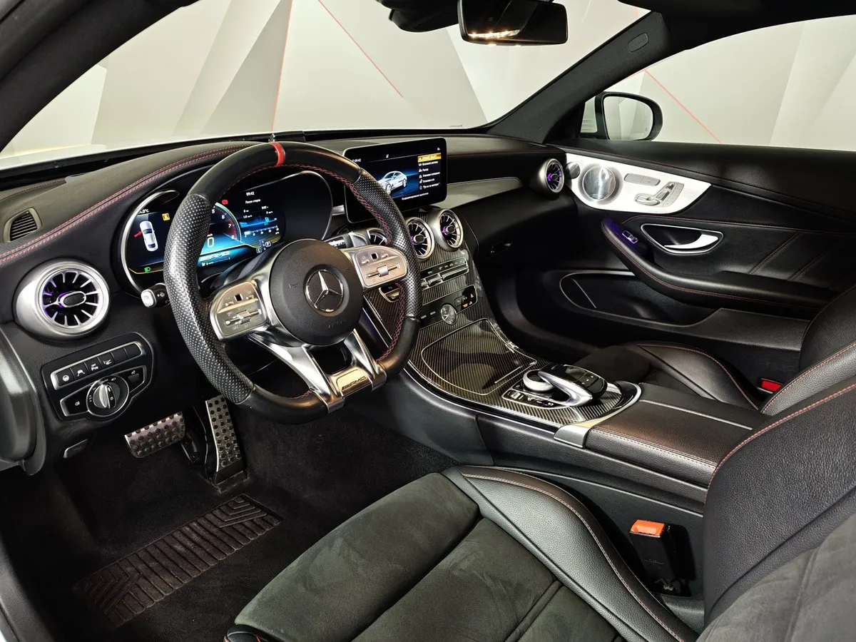 Mercedes-Benz C-Класс C 43 4Matic 9G-Tronic (367 л.с.) Особая серия Белый в АВИЛОН. Слайд №18