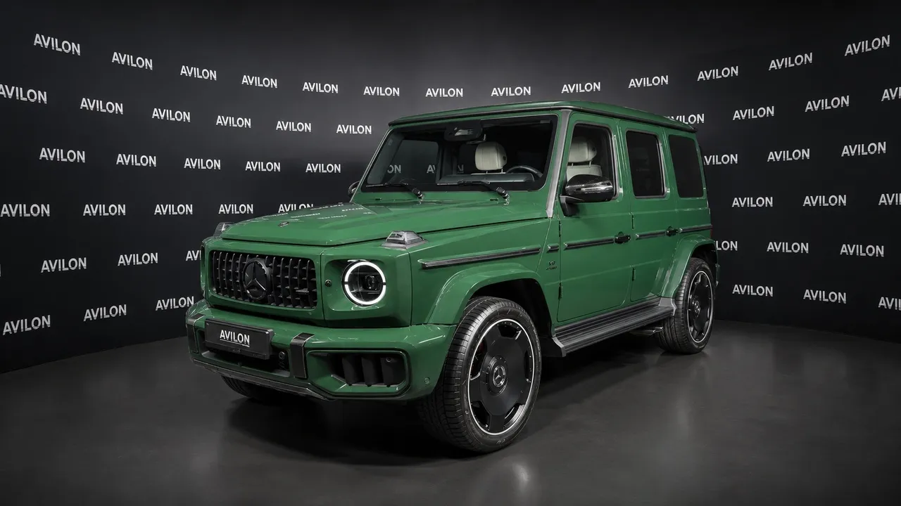АВИЛОН - Mercedes-Benz G-Класс G 63 AMG Speedshift 4Matic (585 л.с.) Зеленый - slide 10075914