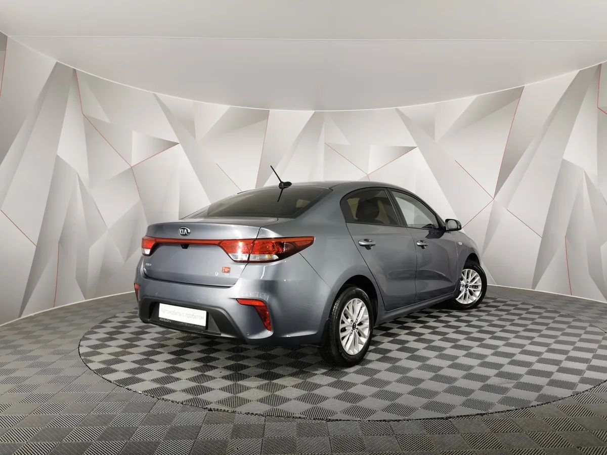 Kia Rio 1.6 MT (123 л.с.) Prestige Серый в АВИЛОН. Слайд №2