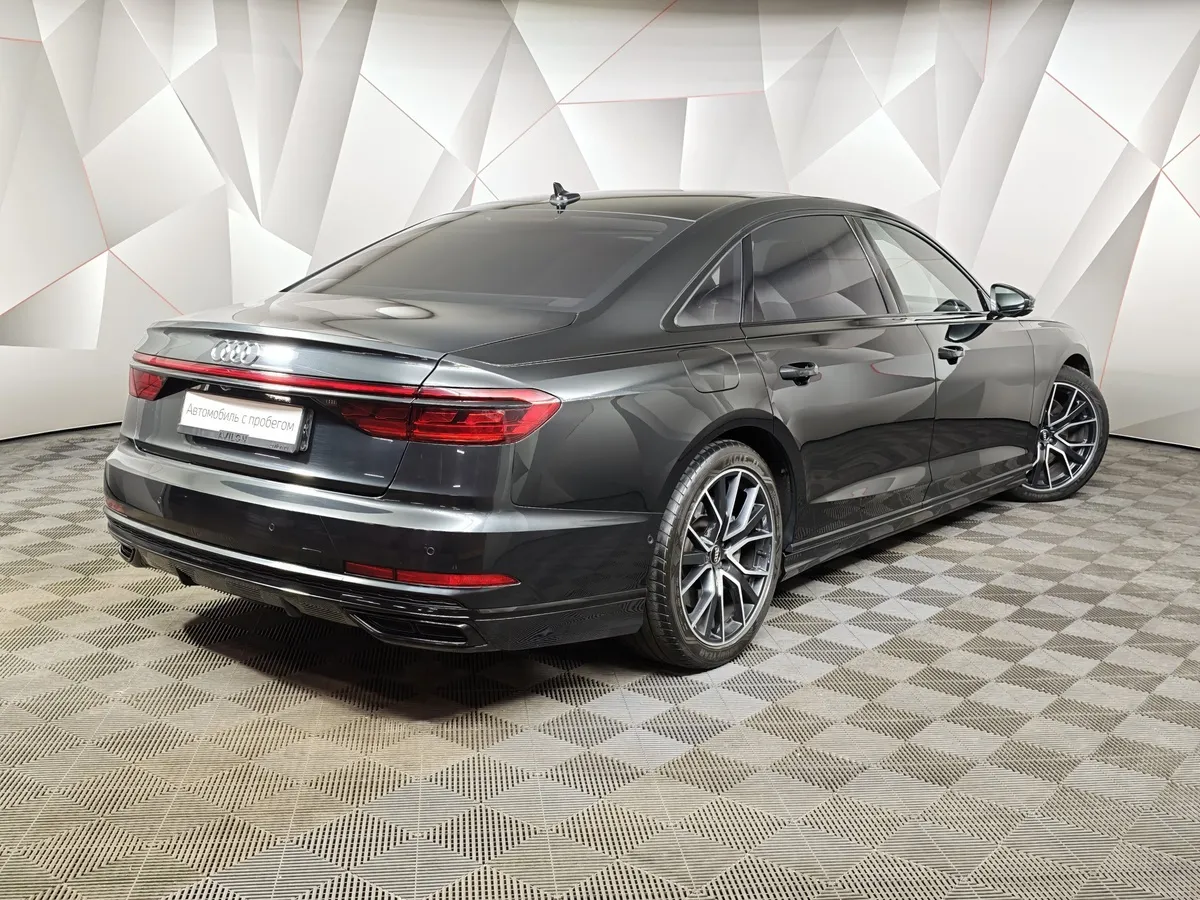 Audi A8 3.0 TFSI L tiptronic quattro (340 л.с.) Серый в АВИЛОН. Слайд №2