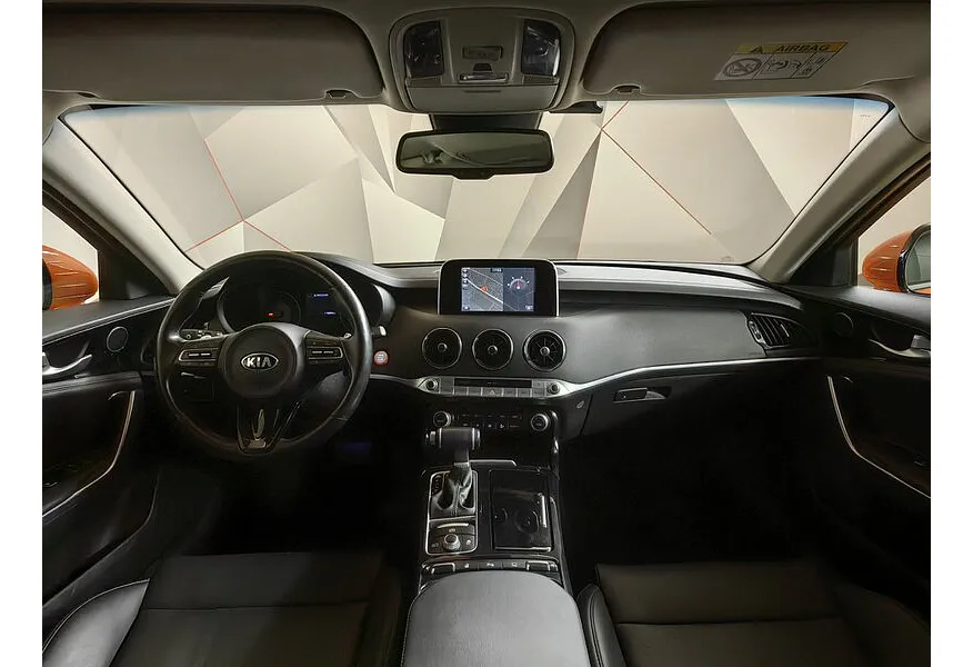 Kia Stinger 2.0 AT AWD (197 л.с.) Luxe Оранжевый в АВИЛОН. Слайд №14