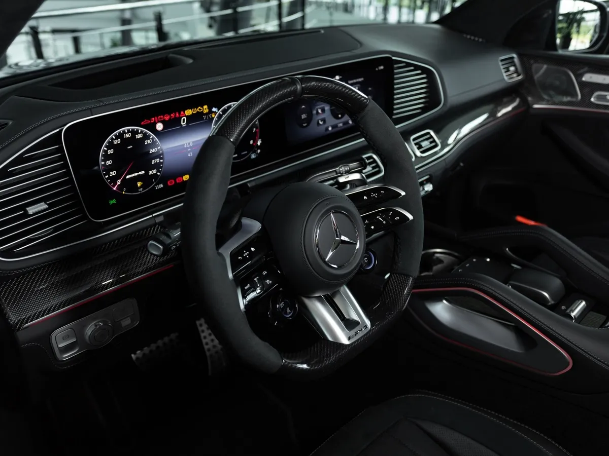 Mercedes-Benz GLE Купе AMG 63 S 9G-TRONIC 4MATIC+ (612 л.с.) Черный в АВИЛОН. Слайд №6
