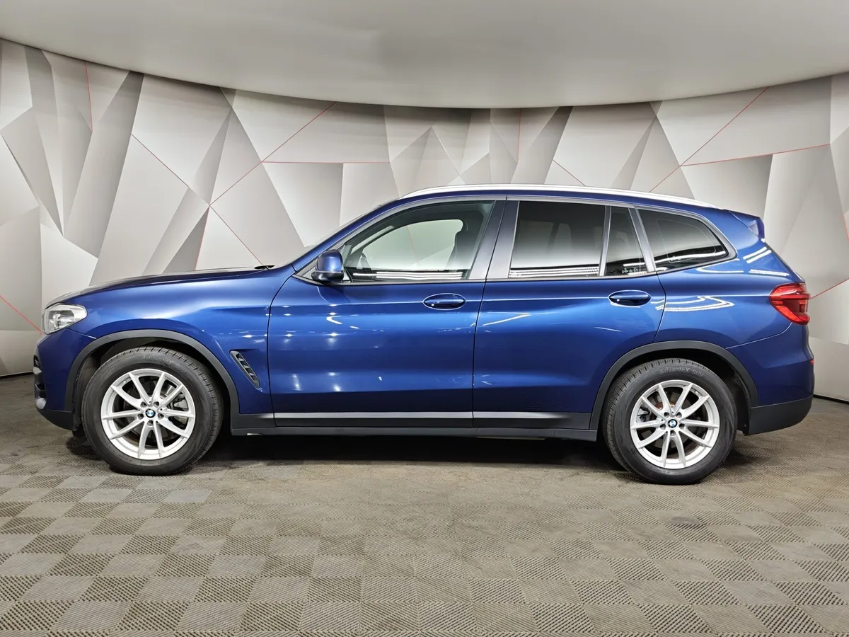 BMW X3 xDrive20i AT (184 л.с.) Синий в АВИЛОН. Слайд №5