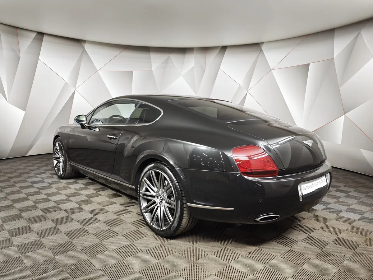 Bentley Continental GT 6.0 AT Twin Turbo (560 л.с.) Черный в АВИЛОН. Слайд №4
