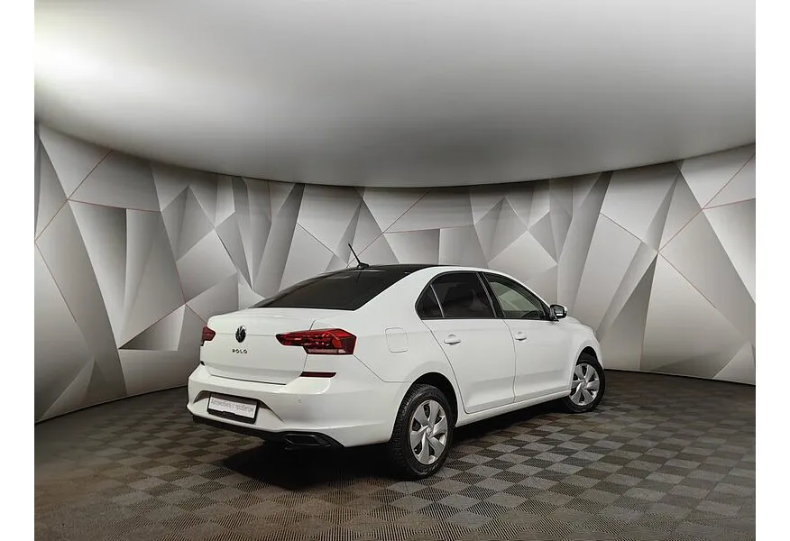 Volkswagen Polo 1.6 MPI AT (110 л.с.) Trendline Белый в АВИЛОН. Слайд №2