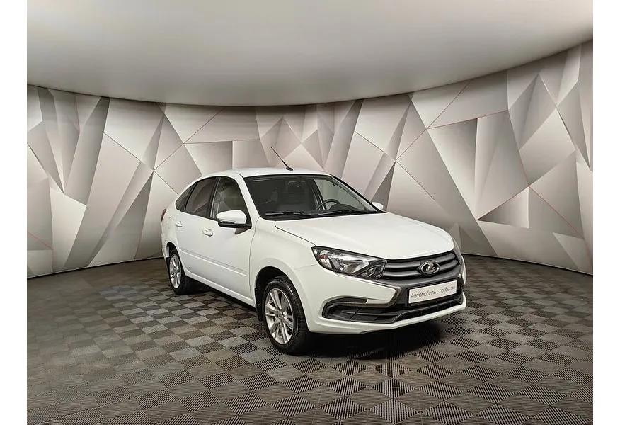 ВАЗ (Lada) Granta 1.6 MT 16 кл (106 л.с.) Белый в АВИЛОН. Слайд №2