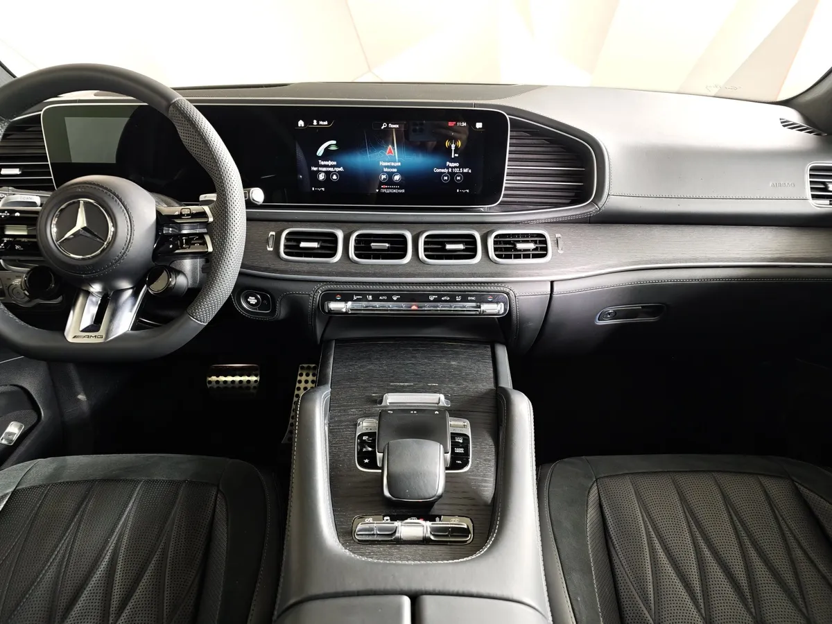 Mercedes-Benz GLE 63 S 9G 4MATIC+ (612 л.с.) Черный в АВИЛОН. Слайд №15