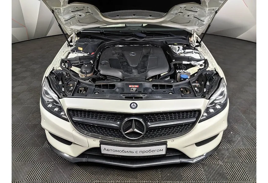 Mercedes-Benz CLS 350 d AT 4Matic (249 л.с.) Белый в АВИЛОН. Слайд №11
