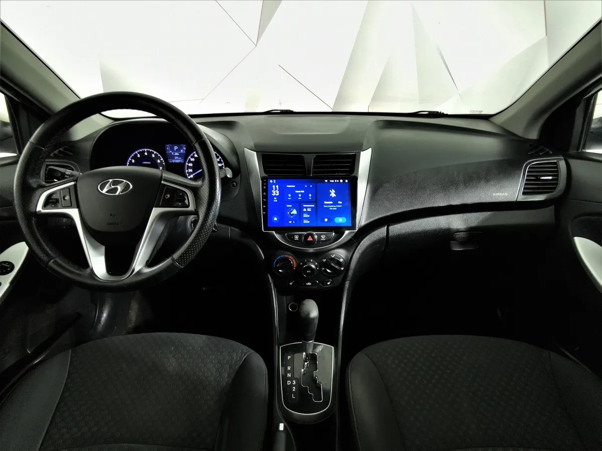 Hyundai Solaris 1.6 AT (123 л.с.) Active Белый в АВИЛОН. Слайд №12
