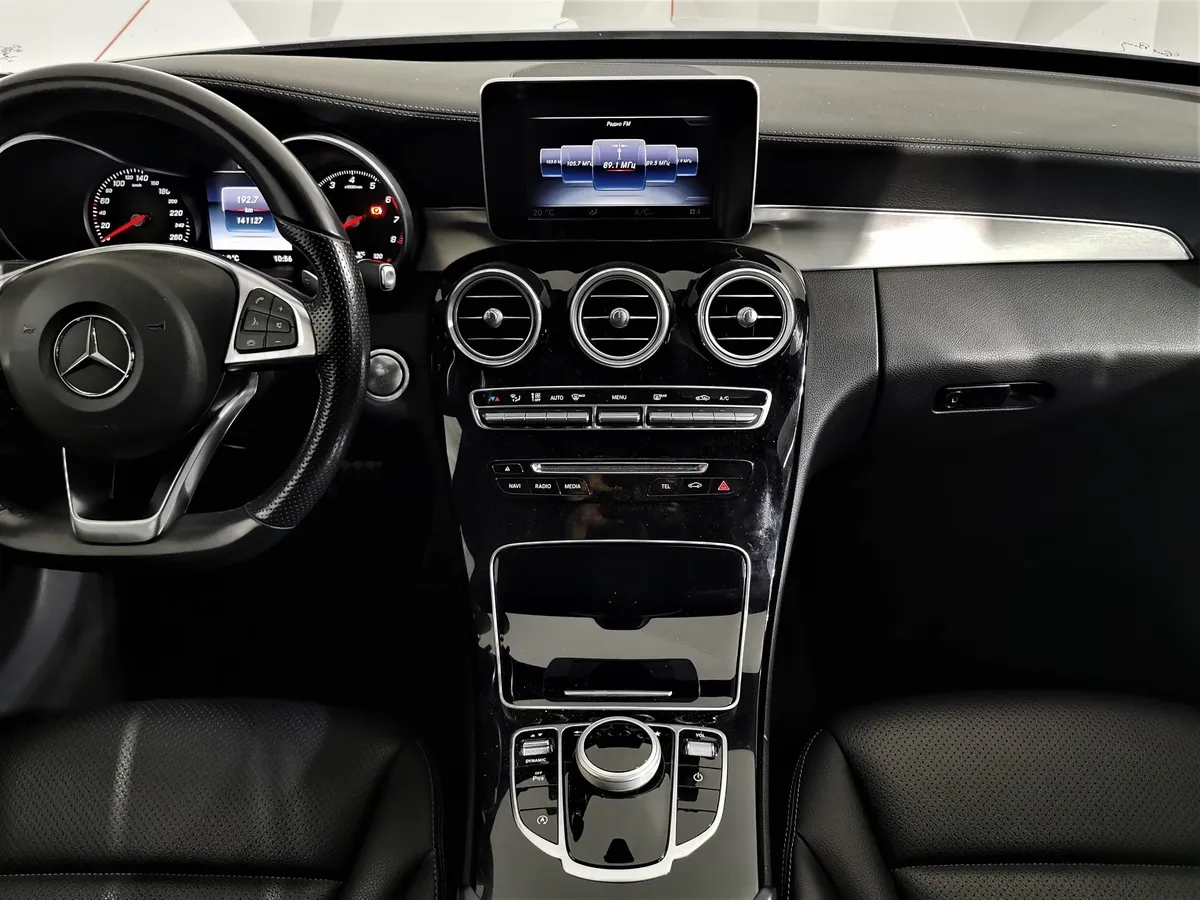 Mercedes-Benz C-Класс C 180 9G-TRONIC (150 л.с.) Avantgarde Серебристый в АВИЛОН. Слайд №14