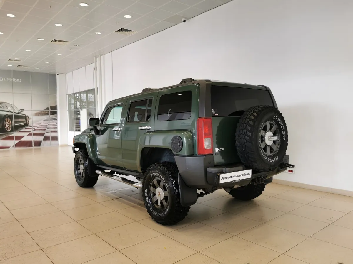 Hummer H3 3.5 AT (223 л.с.) Зеленый в АВИЛОН. Слайд №4