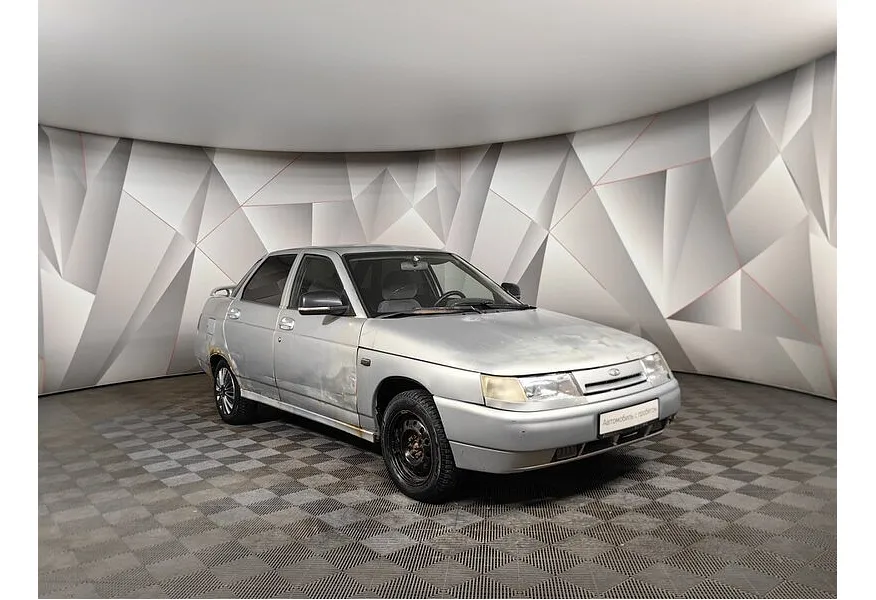 ВАЗ (Lada) 2110 21100 MT (69 л.с.) Серебристый в АВИЛОН. Слайд №3