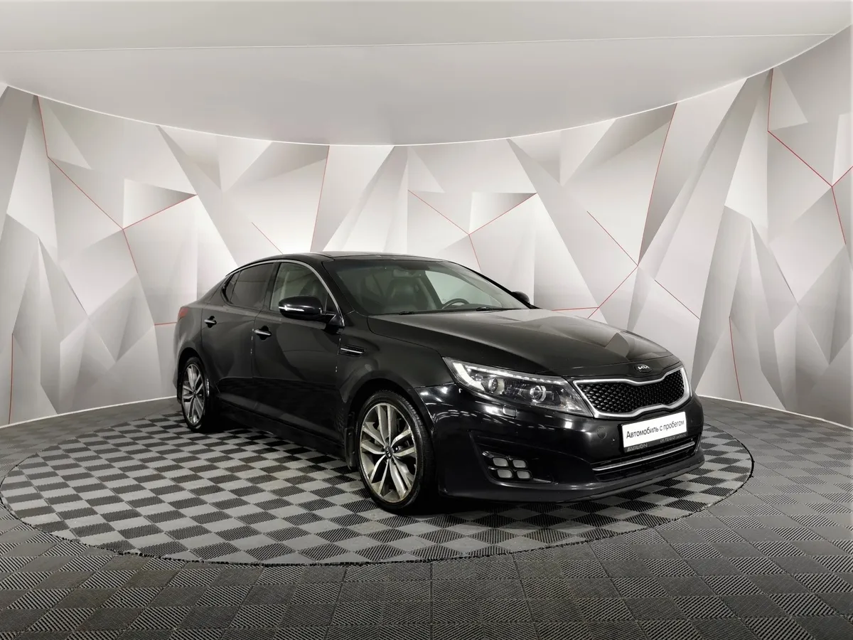 Kia Optima 2.4 MPI AT (180 л.с.) Premium Черный в АВИЛОН. Слайд №3