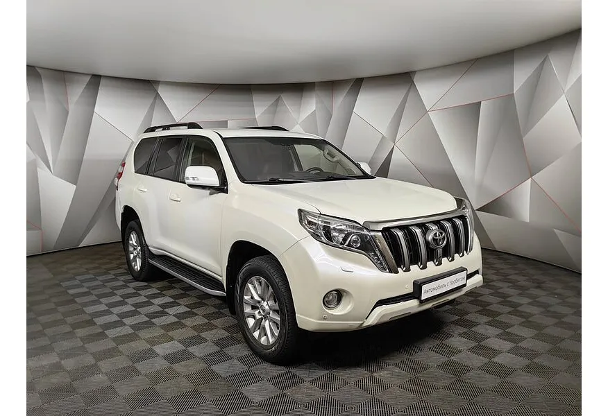 АВИЛОН - Toyota Land Cruiser Prado 2.8 D AT 4WD (5 мест) (177 л.с.) Комфорт Белый - slide 1