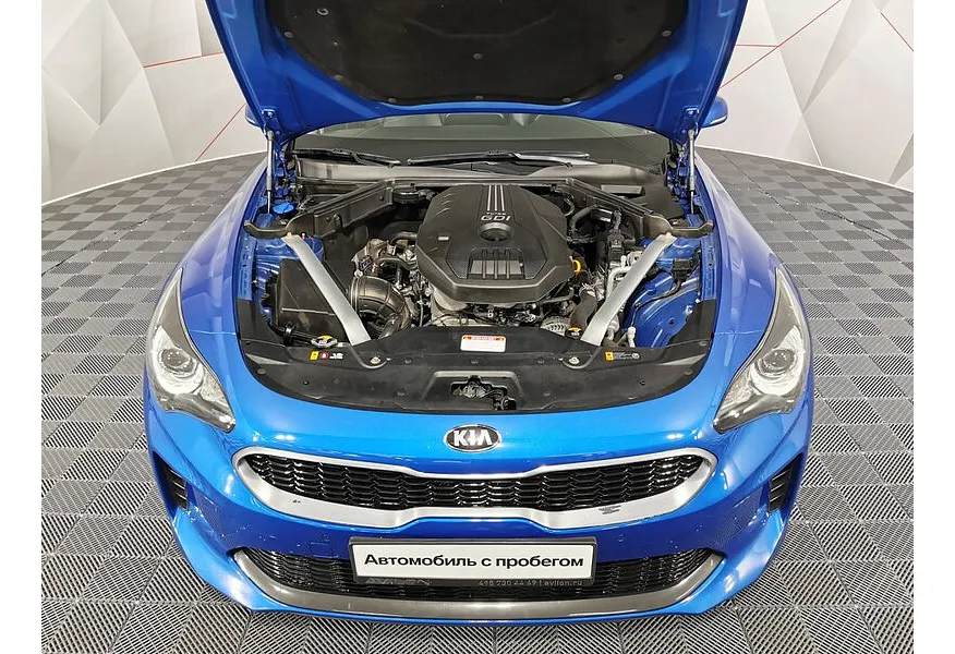 Kia Stinger 2.0 AT (197 л.с.) Comfort Синий в АВИЛОН. Слайд №18