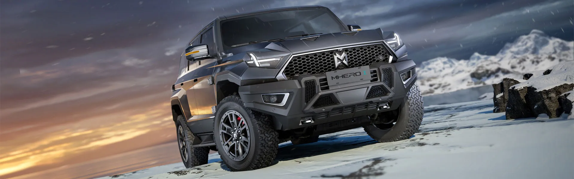 АВИЛОН первым в России представил своим клиентам люксовый гибридный внедорожник M-HERO I