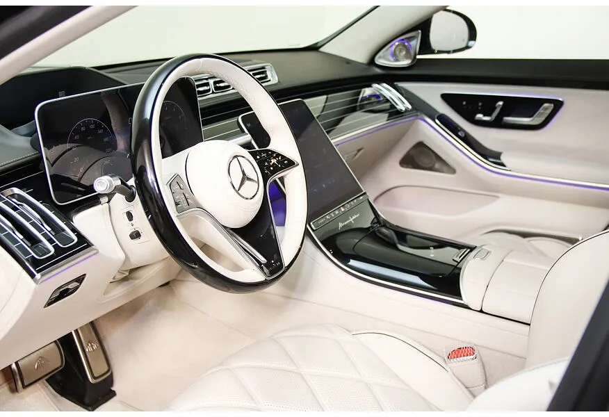 Mercedes-Benz S-Класс Maybach S 580 9G-Tronic 4Matic (503 л.с.) Черный в АВИЛОН. Слайд №13