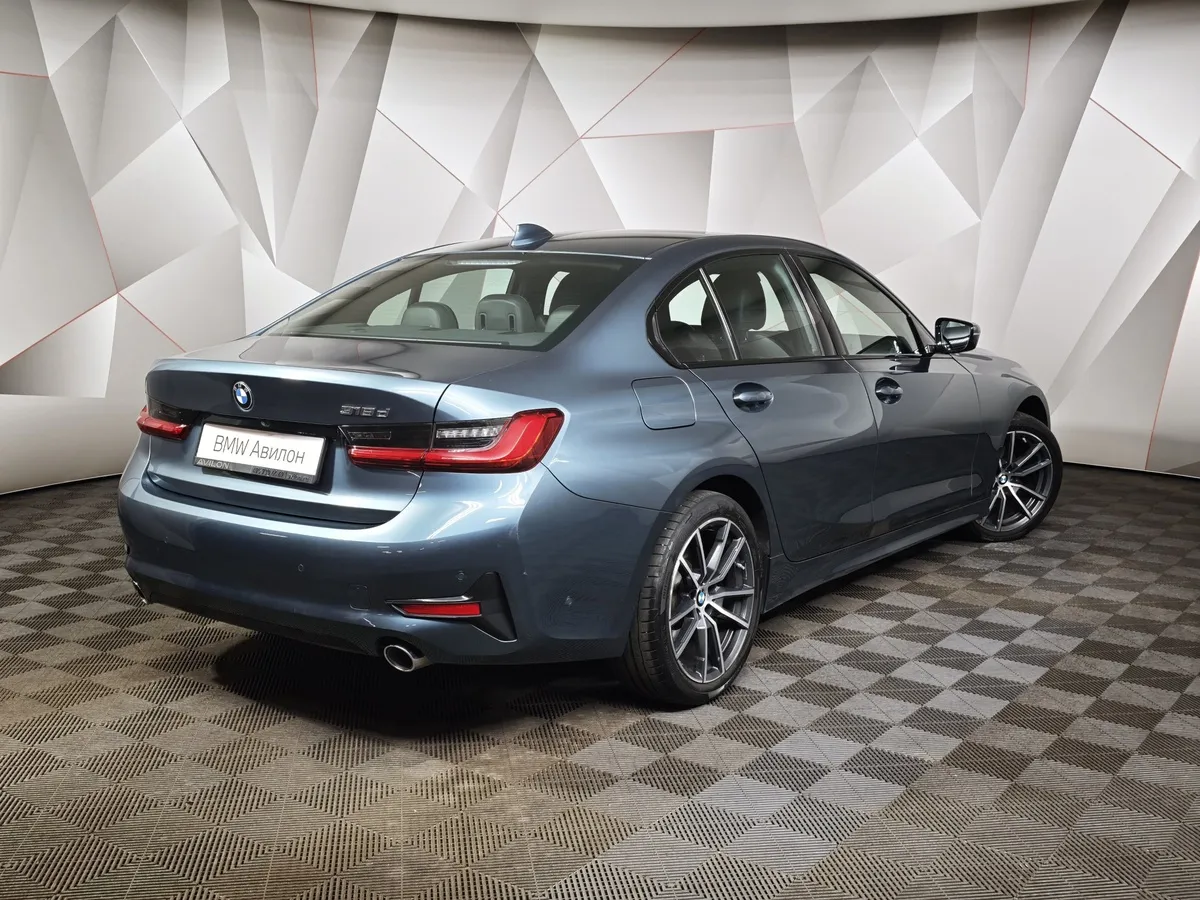 BMW 3 серия 318d Steptronic (150 л.с.) Синий в АВИЛОН. Слайд №2