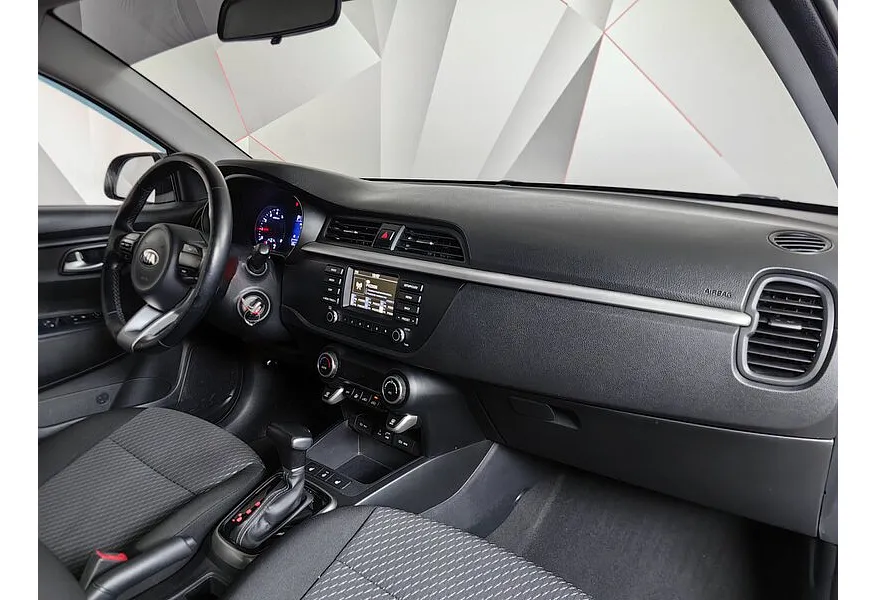 Kia Rio 1.6 AT (123 л.с.) Серый в АВИЛОН. Слайд №13