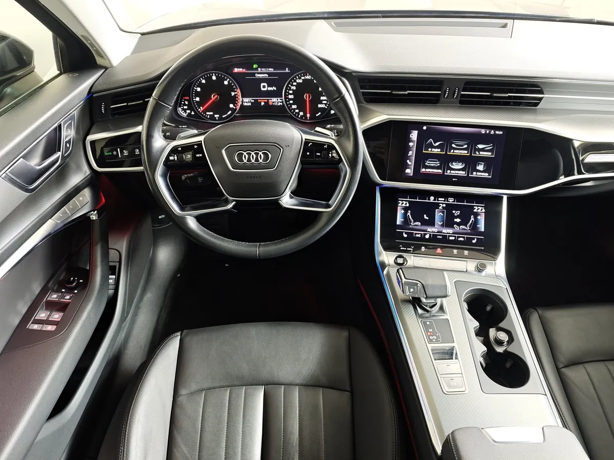 Audi A6 45 TFSI quattro S tronic (245 л.с.) Черный в АВИЛОН. Слайд №20