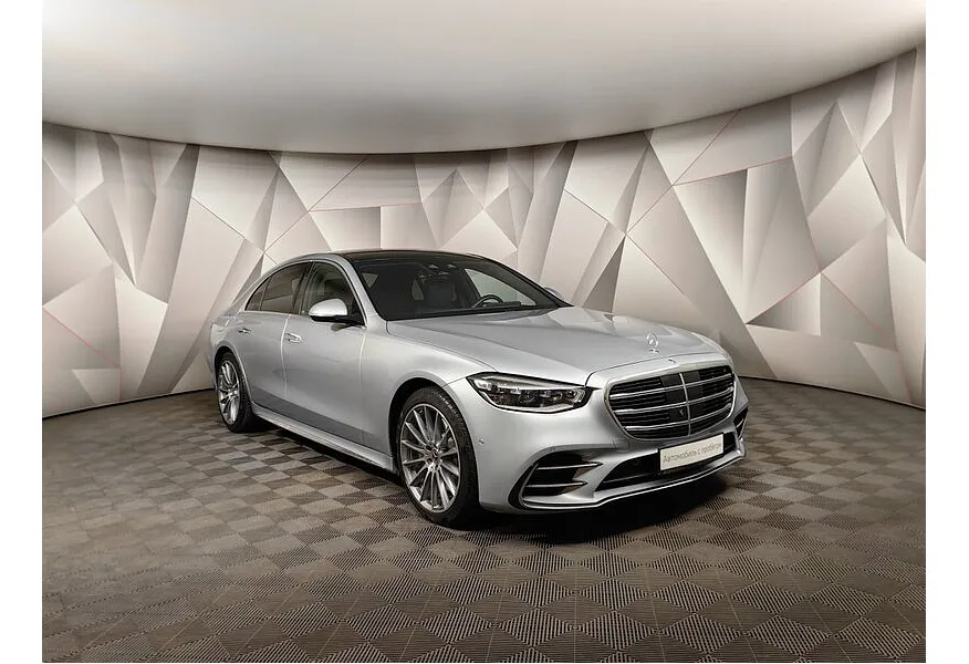 Mercedes-Benz S-Класс S 350 d 9G-Tronic 4Matic (313 л.с.) Серый в АВИЛОН. Слайд №3