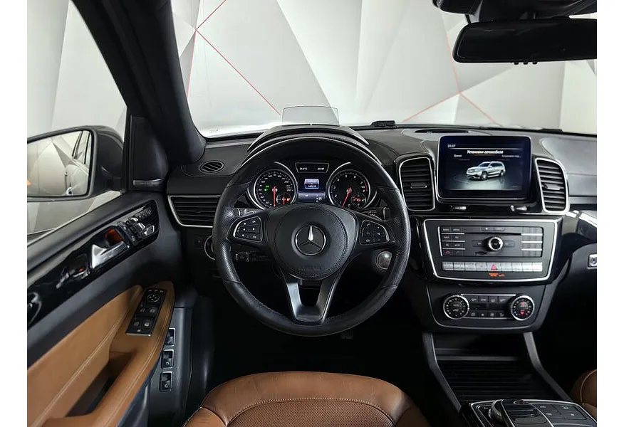 Mercedes-Benz GLS 500 4MATIC 9G-TRONIC (455 л.с.) Особая серия Серый в АВИЛОН. Слайд №19