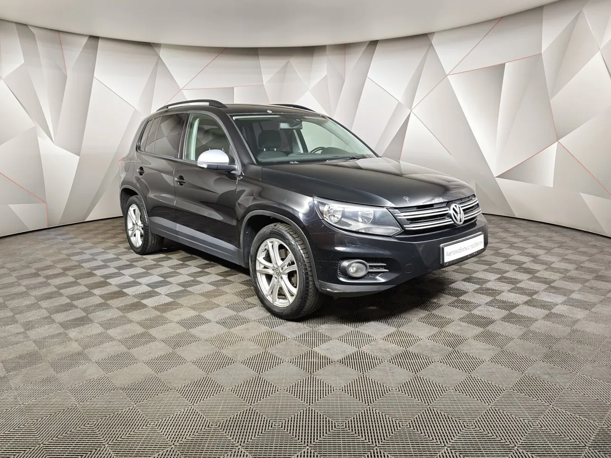 Volkswagen Tiguan 2.0 TDI 4Motion AT (140 л.с.) Track & Field Черный в АВИЛОН. Слайд №3
