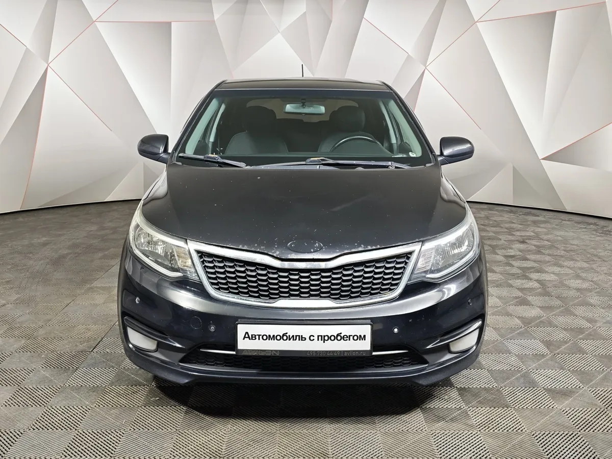 Kia Rio 1.4 AT (107 л.с.) Черный в АВИЛОН. Слайд №7