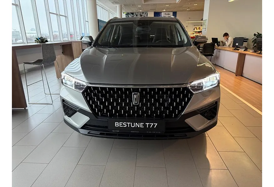 FAW Bestune T77 1.5 DCT (160 л.с.) Prestige Серебристый в АВИЛОН. Слайд №4