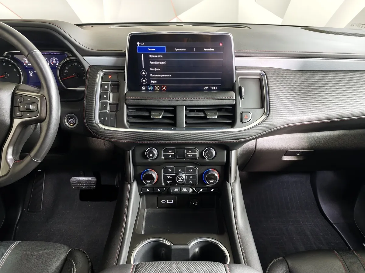 Chevrolet Tahoe 5.3 AT 4WD (343 л.с.) RST Белый в АВИЛОН. Слайд №15