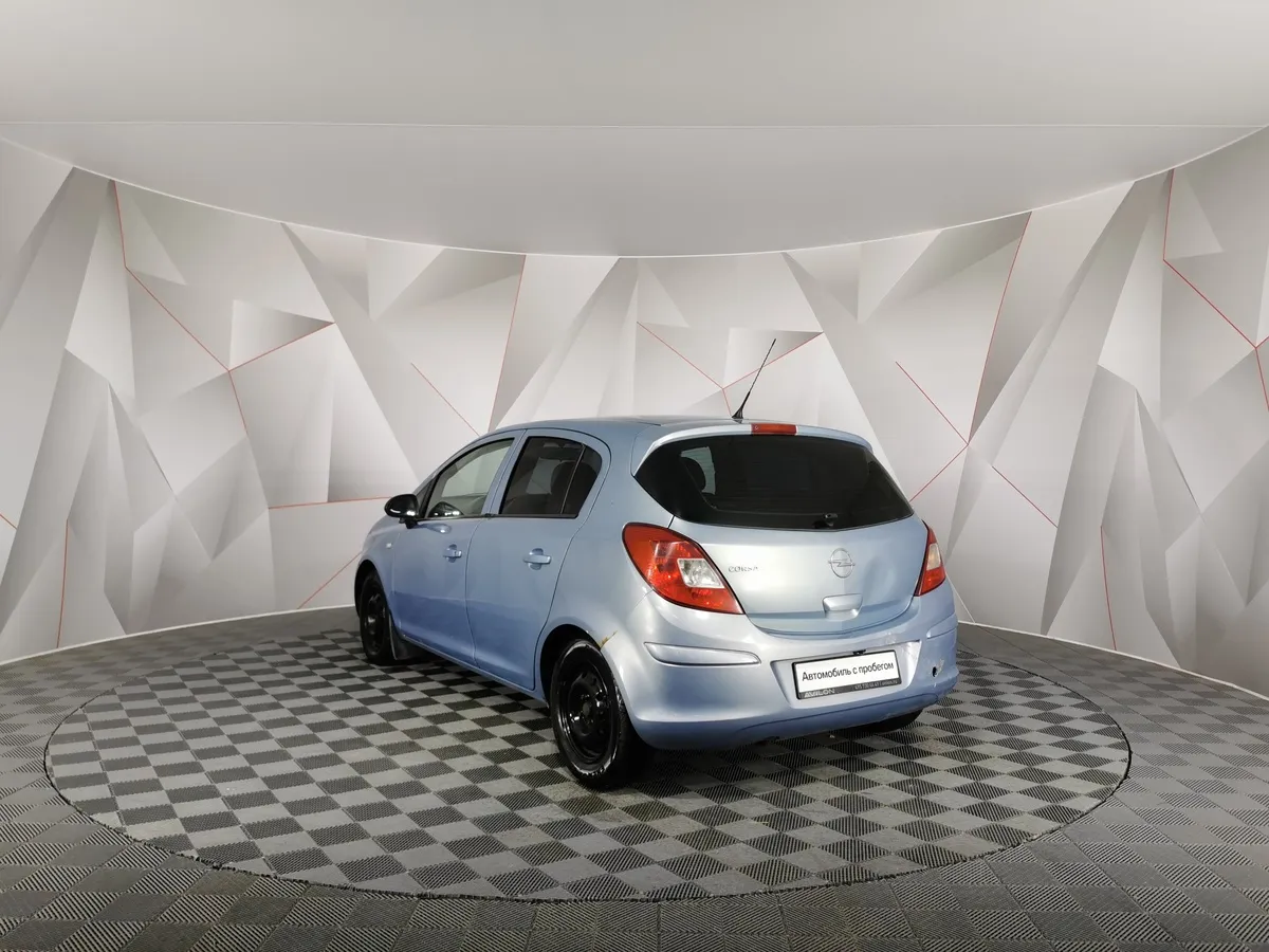 Opel Corsa 1.2 Easytronic (80 л.с.) Голубой в АВИЛОН. Слайд №4